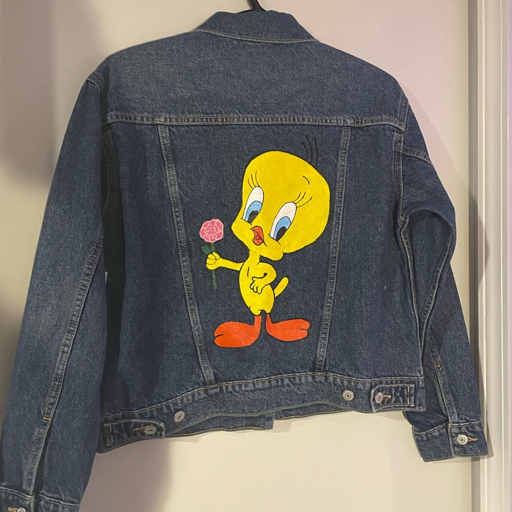 Hand-painted jacket